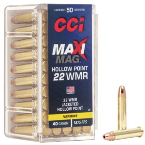 .22WMR JHP 40gr Maxi-Mag CCI